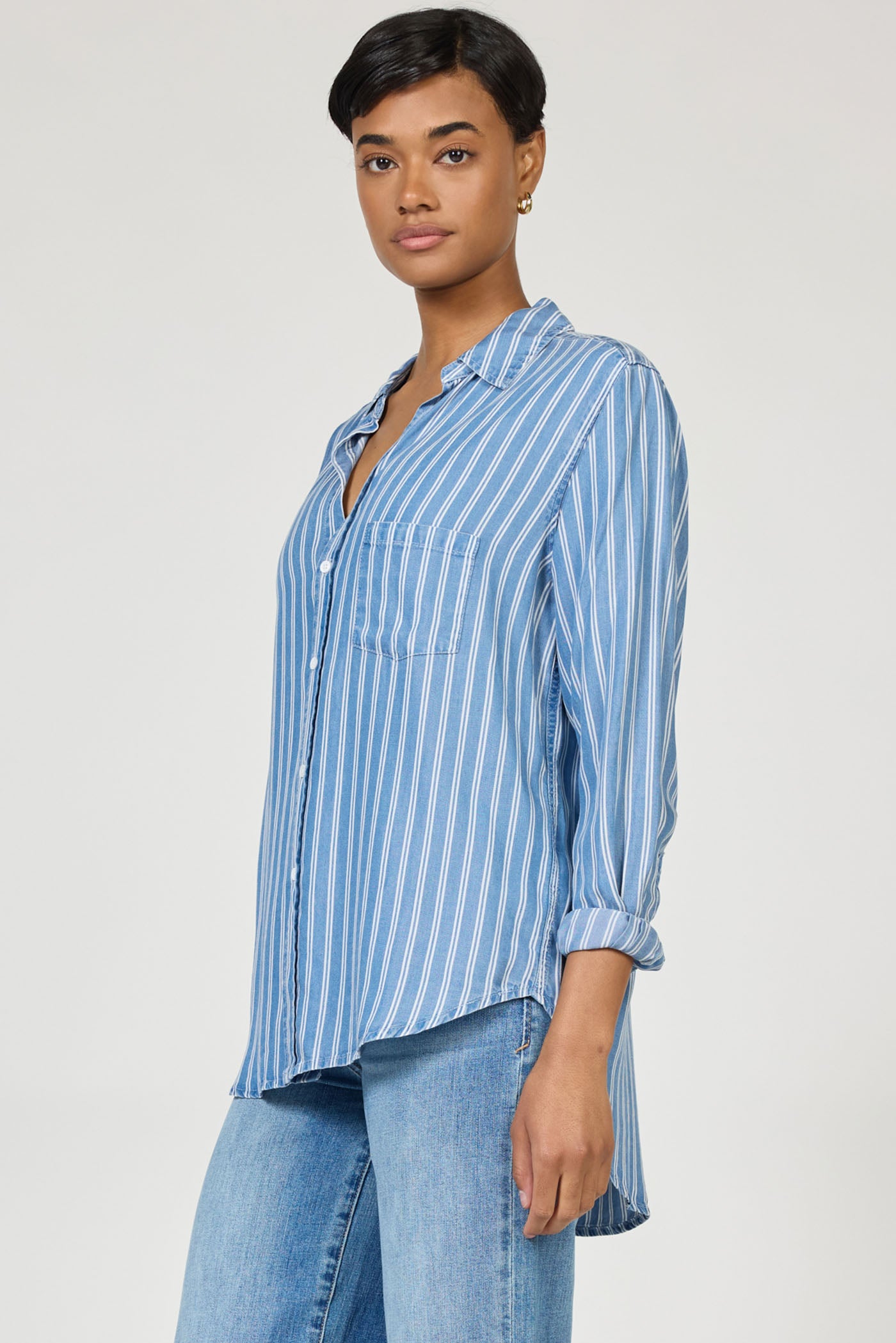 Dear John Galina Chambray Shirt