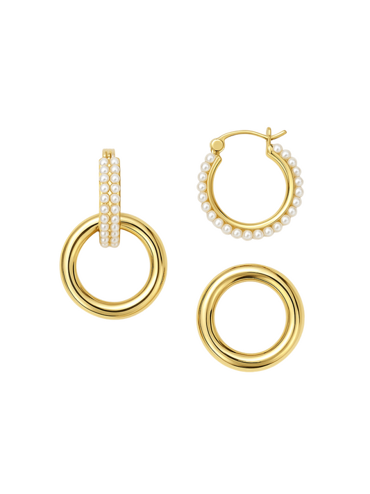 Kinsey Designs | Holland Pearl Hoop