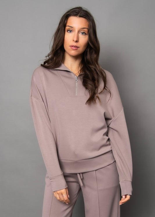 RD Style | Seanni Soft Knit Half Zip Pullover
