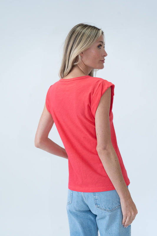 Six/Fifty | Caroline Twist Sleeve Tee