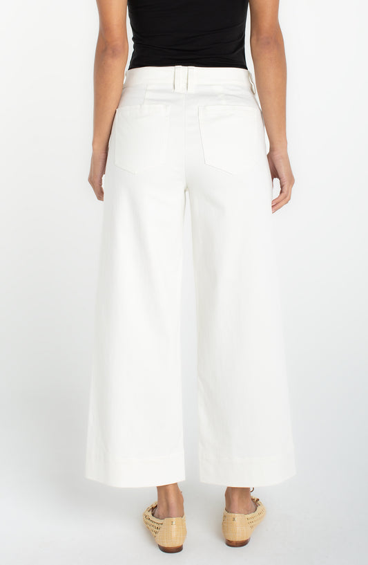 Liverpool | HR Crop Wide Leg W/ Welts 26" IN