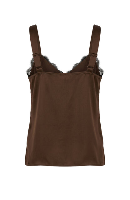 Liverpool Lace & Satin Tank
